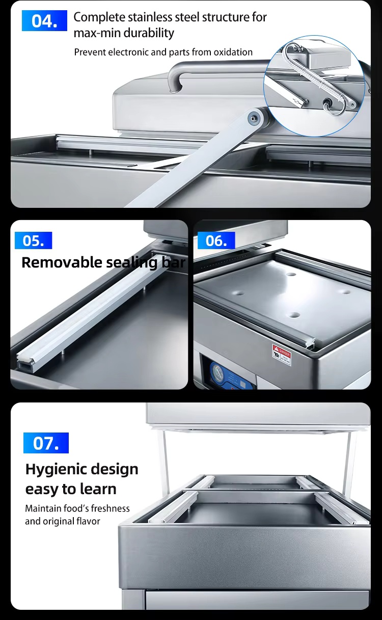 double chamber vacuum machine for Southeast Asia/EU