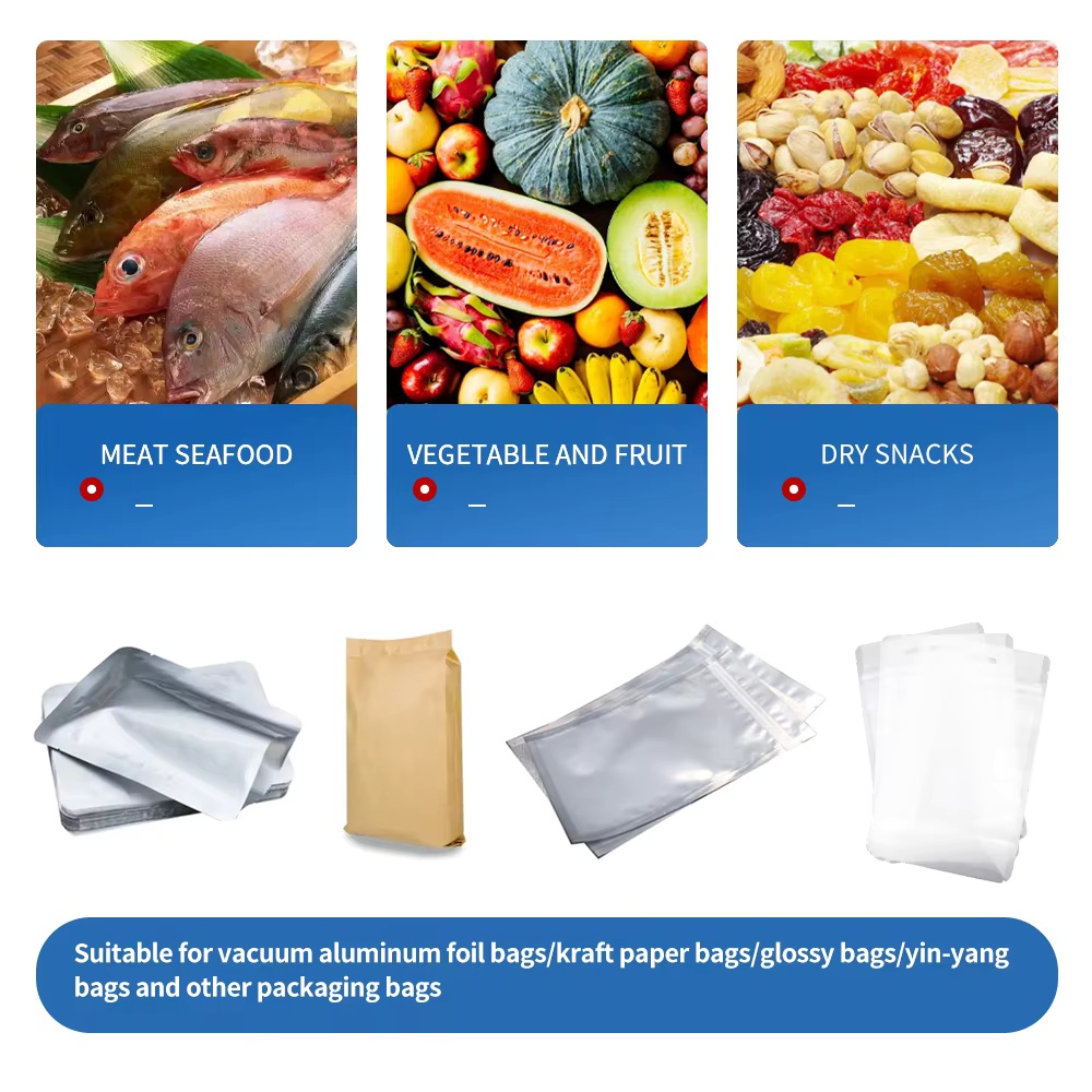 double chamber vacuum packaging machine applicaiton