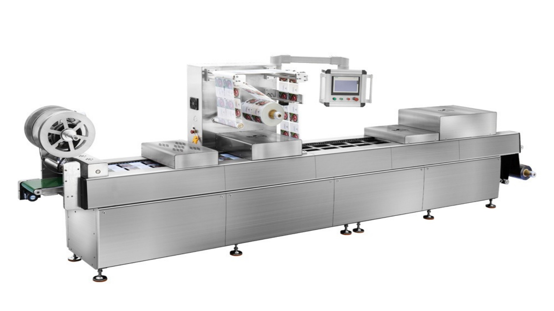 high speed thermoforming vacuum packaging machine