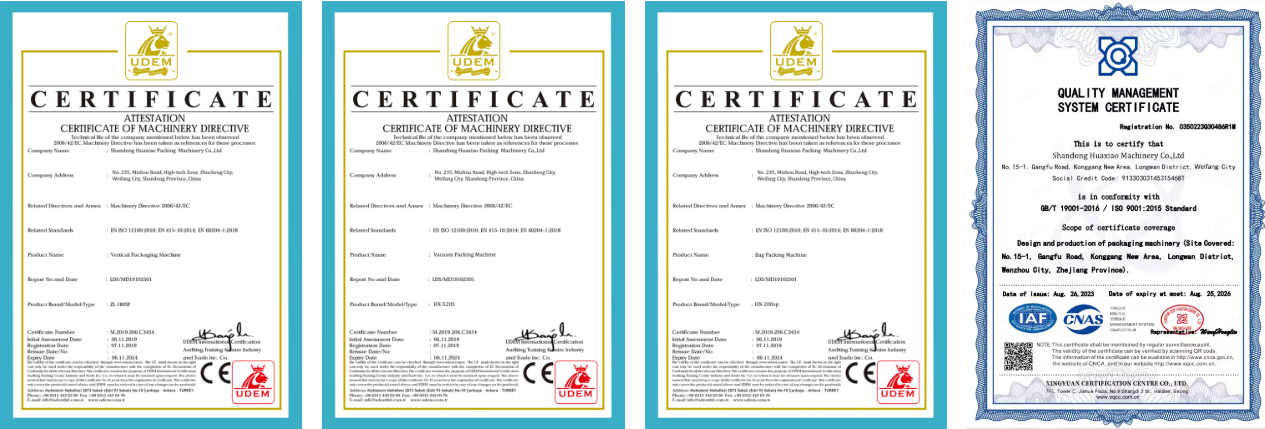 ce certificate thermoforming vacuum packaging machine