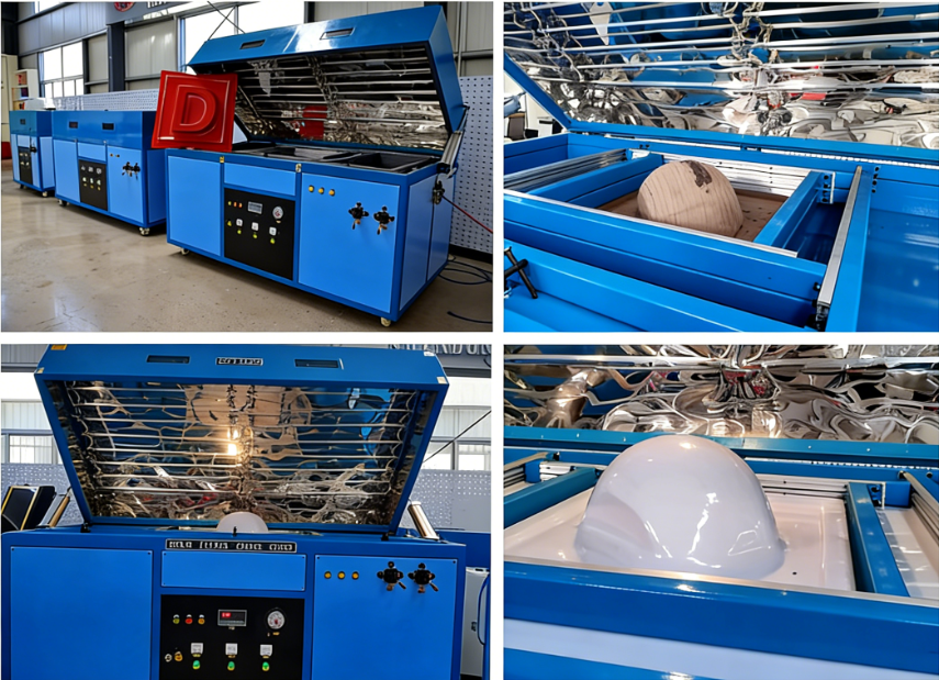 Pu Leather Wrapping & Dashboard Restoration Vacuum Press Machine Plastic Vacuum Forming Automotive Dashboard ABS PVC PMMA