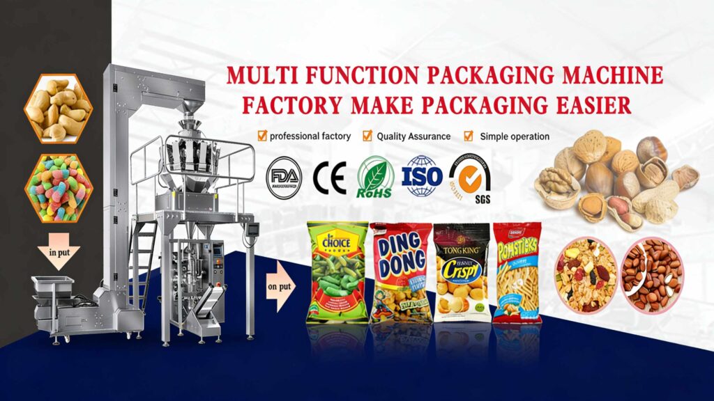 Vertical Form Fill Seal Packaging Machine